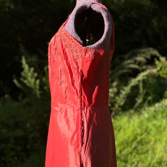 1950's Barbizon Camilane Taffeta Slip - Picture 5 of 8